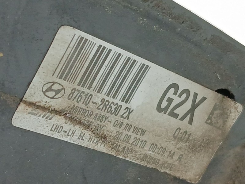 Recambio de retrovisor izquierdo para hyundai i30 (fd) 1.6 crdi referencia OEM IAM 876102R630  