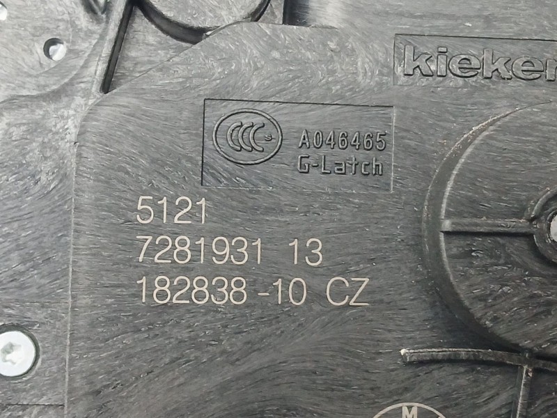 Recambio de cerradura puerta delantera izquierda para mini mini (f55) cooper referencia OEM IAM 5121728193113  