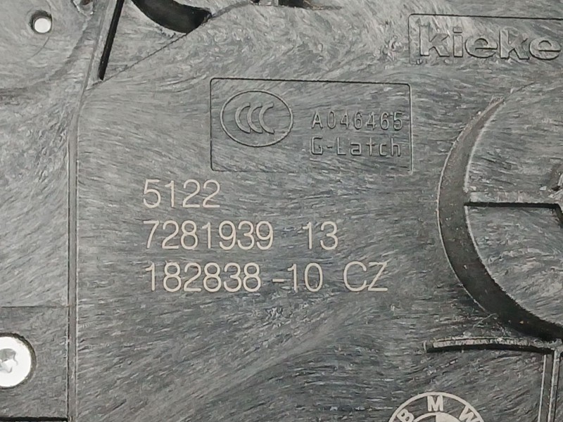 Recambio de cerradura puerta trasera izquierda para mini mini (f55) cooper referencia OEM IAM 7281939 5122728193913 