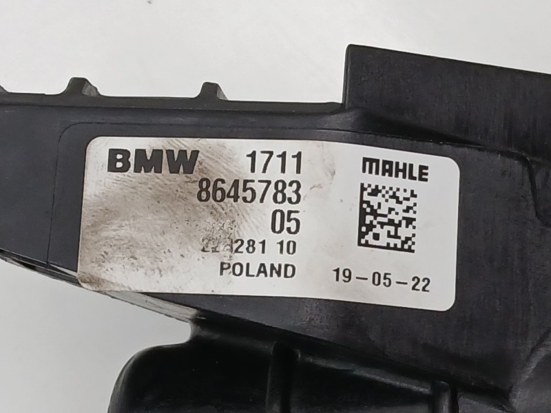 Recambio de radiador agua para mini mini (f55) cooper referencia OEM IAM 8645783  