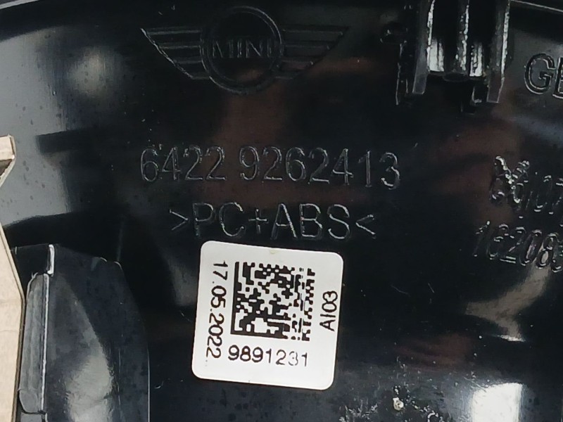 Recambio de rejilla aireadora para mini mini (f55) cooper referencia OEM IAM 64229262413  