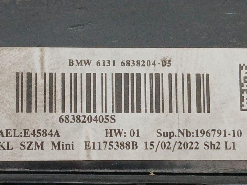 Recambio de mando multifuncion para mini mini (f55) cooper referencia OEM IAM 6131683820405  