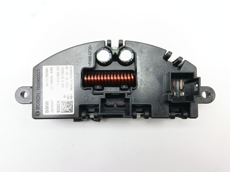 Recambio de resistencia calefaccion para mini mini (f55) cooper referencia OEM IAM 64117952061 CZ2468108390 F011500152