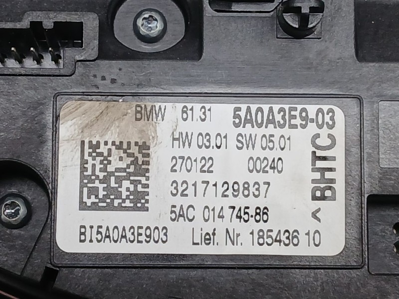 Recambio de mando multifuncion para mini mini (f55) cooper referencia OEM IAM 987871904 61315A0A3E903 