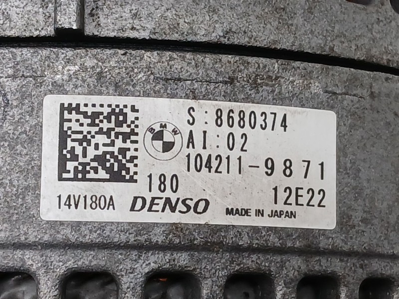 Recambio de alternador para mini mini (f55) cooper referencia OEM IAM 8680374 1042119871 
