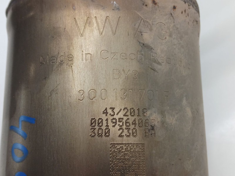 Recambio de catalizador para skoda superb iii (3v3) 2.0 tdi referencia OEM IAM 3Q0131701F 3Q0230BA 