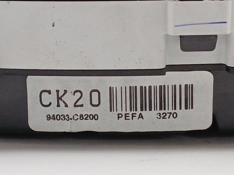 Recambio de cuadro instrumentos para hyundai i20 i (pb, pbt) 1.2 referencia OEM IAM 94033C8200  