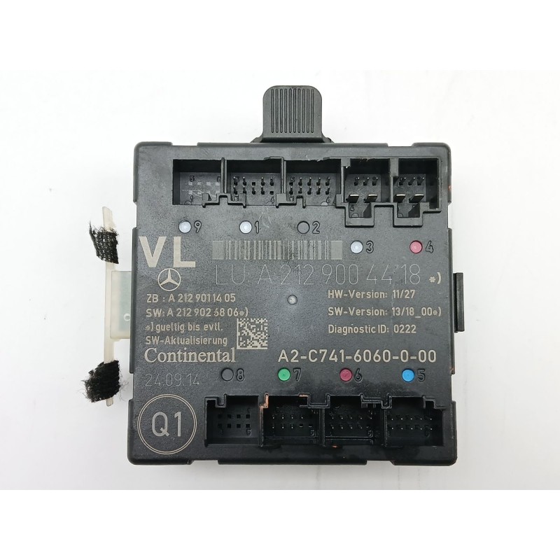 Recambio de modulo electronico para mercedes-benz clase e (w212) e 220 cdi / bluetec (212.001, 212.002) referencia OEM IAM A2129