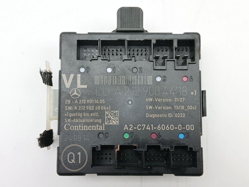 Recambio de modulo electronico para mercedes-benz clase e (w212) e 220 cdi / bluetec (212.001, 212.002) referencia OEM IAM A2129