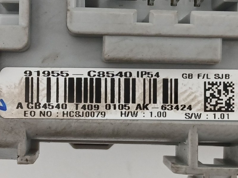 Recambio de caja reles / fusibles para hyundai i20 i (pb, pbt) 1.2 referencia OEM IAM 91955C8540  