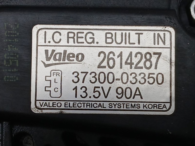 Recambio de alternador para kia rio iii (ub) 1.25 cvvt referencia OEM IAM 3730003350 2614287 