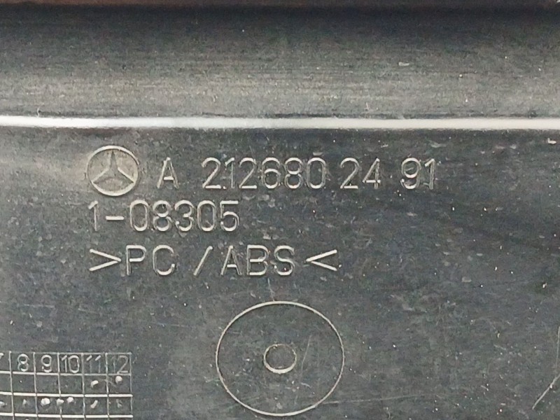 Recambio de guantera para mercedes-benz clase e (w212) e 220 cdi / bluetec (212.001, 212.002) referencia OEM IAM A2126802491  
