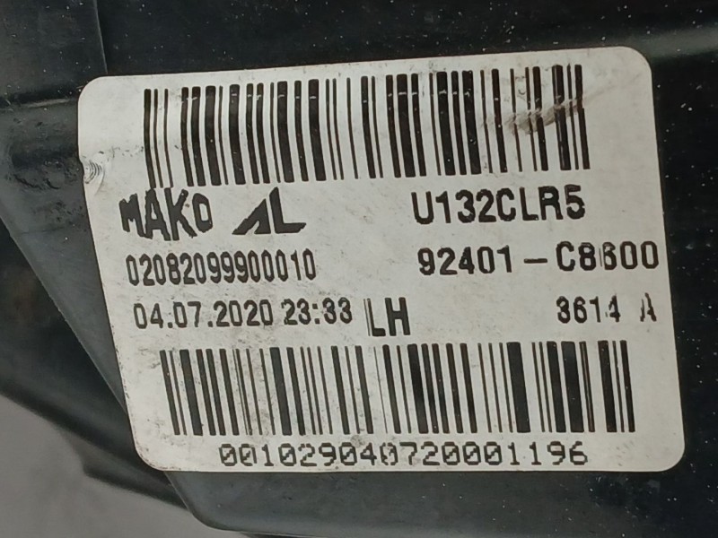 Recambio de piloto trasero izquierdo para hyundai i20 i (pb, pbt) 1.2 referencia OEM IAM 92401C8600  