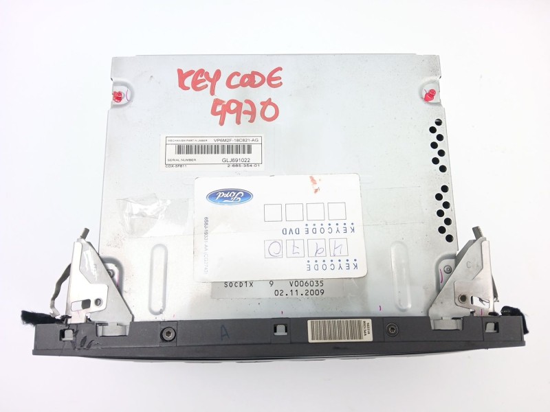 Recambio de sistema audio / cd para ford c-max (dm2) 1.6 tdci referencia OEM IAM VP6M2F18C821AG  