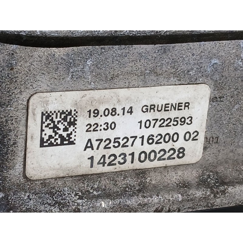 Recambio de caja cambios para mercedes-benz clase e (w212) e 220 cdi / bluetec (212.001, 212.002) referencia OEM IAM A7252716200