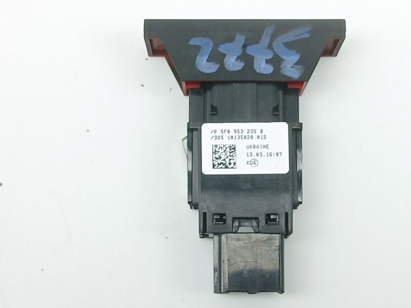 Recambio de warning para seat ibiza iv (6j5, 6p1) 1.0 referencia OEM IAM 5F0953235B  