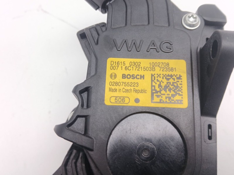 Recambio de potenciometro pedal para seat ibiza iv (6j5, 6p1) 1.0 referencia OEM IAM 6C1721503B  
