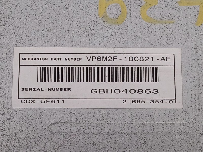 Recambio de sistema audio / cd para ford focus lim. (cb4) trend referencia OEM IAM VP6M2F18C821AE  