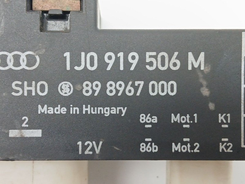 Recambio de caja precalentamiento para seat ibiza iv (6j5, 6p1) 1.2 referencia OEM IAM 1J0919506M 898967000 