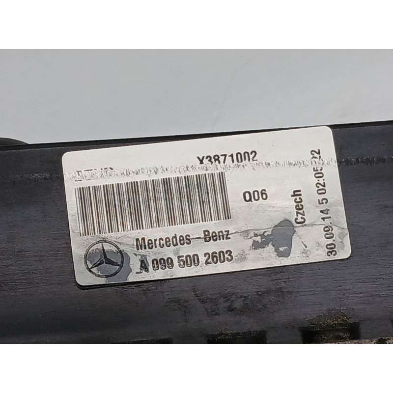 Recambio de radiador agua para mercedes-benz clase e (w212) e 220 cdi / bluetec (212.001, 212.002) referencia OEM IAM A099500260