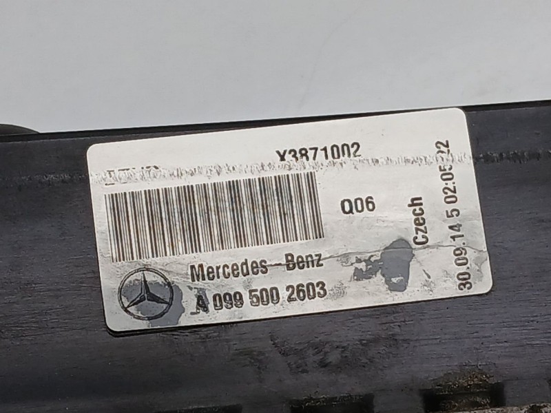 Recambio de radiador agua para mercedes-benz clase e (w212) e 220 cdi / bluetec (212.001, 212.002) referencia OEM IAM A099500260