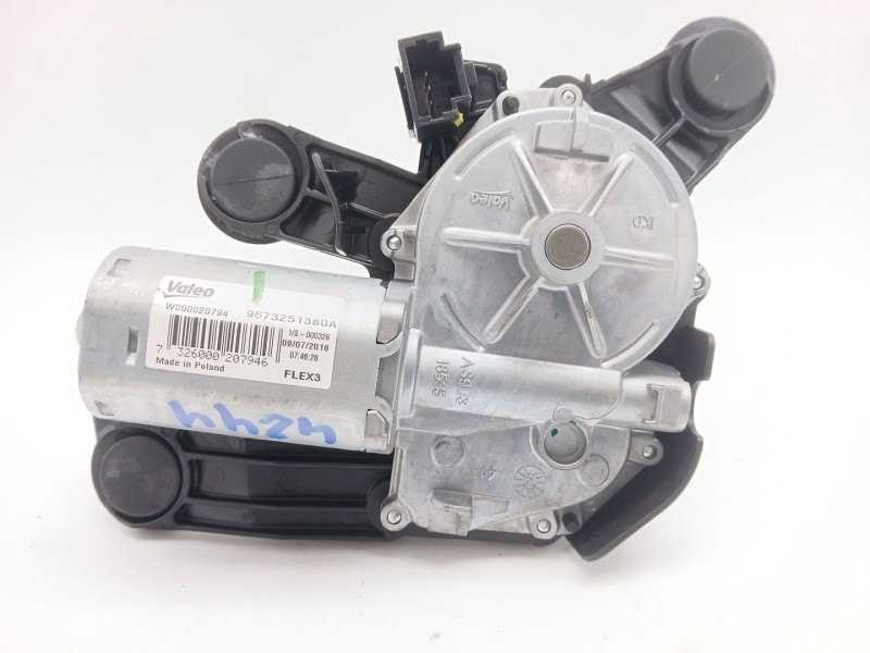 Recambio de motor limpia trasero para peugeot 208 i (ca_, cc_) 1.2 vti 82 referencia OEM IAM 9673251380  