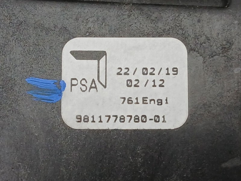 Recambio de palanca cambio para citroën c4 cactus 1.5 bluehdi 100 referencia OEM IAM 9811778780  