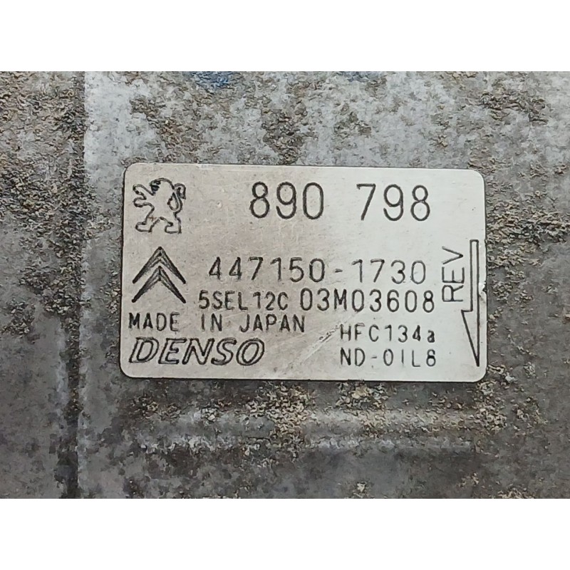 Recambio de compresor aire acondicionado para citroën c4 i (lc_) 1.6 vti 120 referencia OEM IAM 4471501730 5SEL12C 