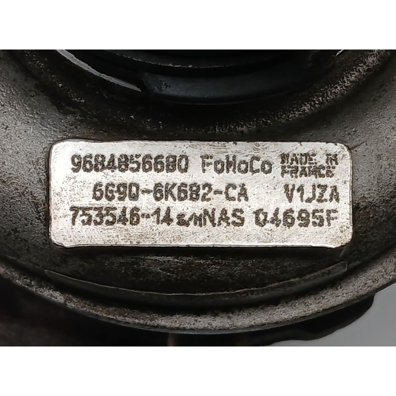 Recambio de turbocompresor para land rover freelander 2 (l359) 2.2 td4 4x4 referencia OEM IAM 6G9Q6K682CA 9684856680 75354614