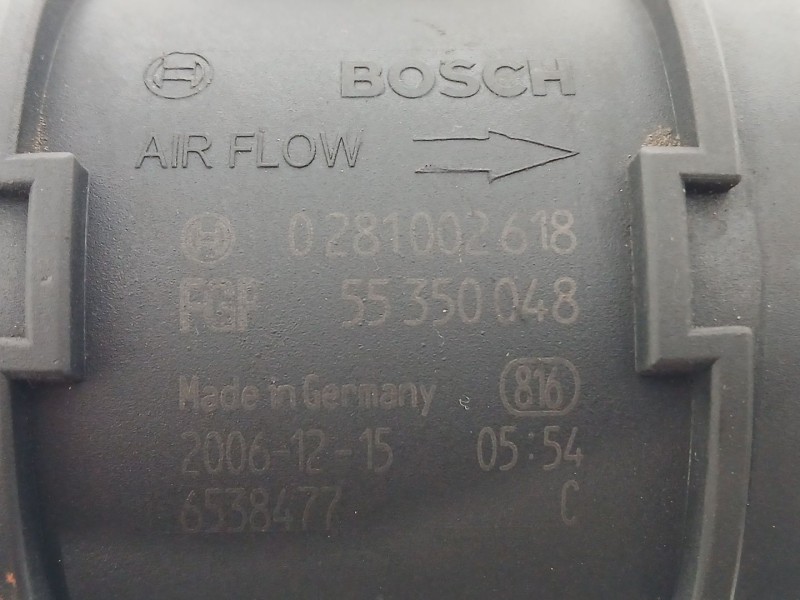 Recambio de caudalimetro para opel antara a (l07) 2.0 cdti referencia OEM IAM 55350048 0281002618 