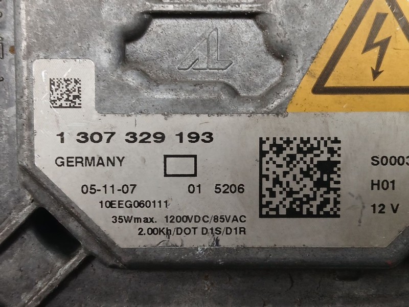 Recambio de centralita faros xenon para audi tt (8j3) 2.0 tfsi referencia OEM IAM 1307329193  