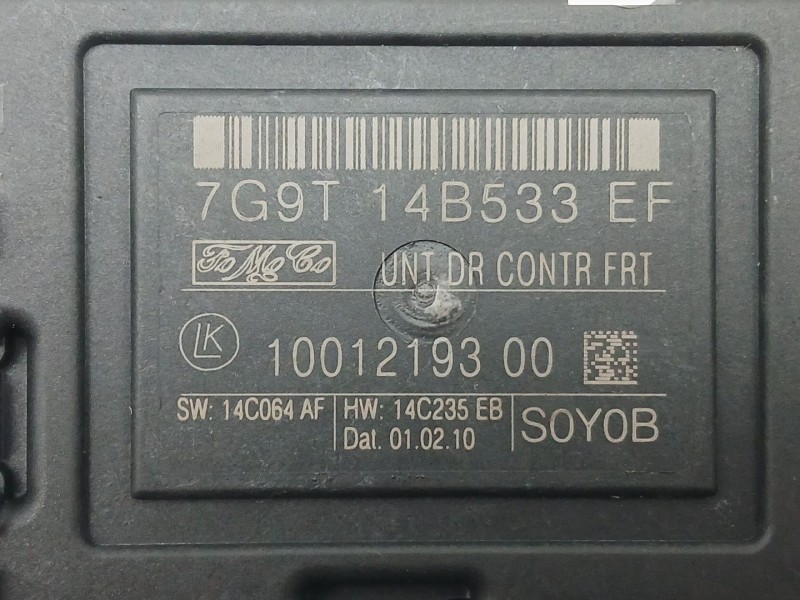 Recambio de modulo electronico para land rover freelander 2 (l359) 2.2 td4 4x4 referencia OEM IAM 7G9T14B533EF  