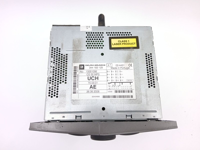 Recambio de sistema audio / cd para opel antara a (l07) 2.0 cdti referencia OEM IAM 344183129 13251056 