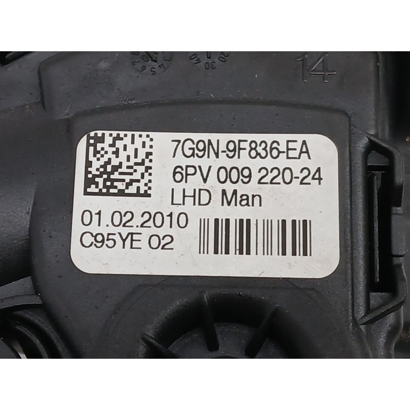 Recambio de potenciometro pedal para land rover freelander 2 (l359) 2.2 td4 4x4 referencia OEM IAM 7G9N9F836EA 6PV00922024 