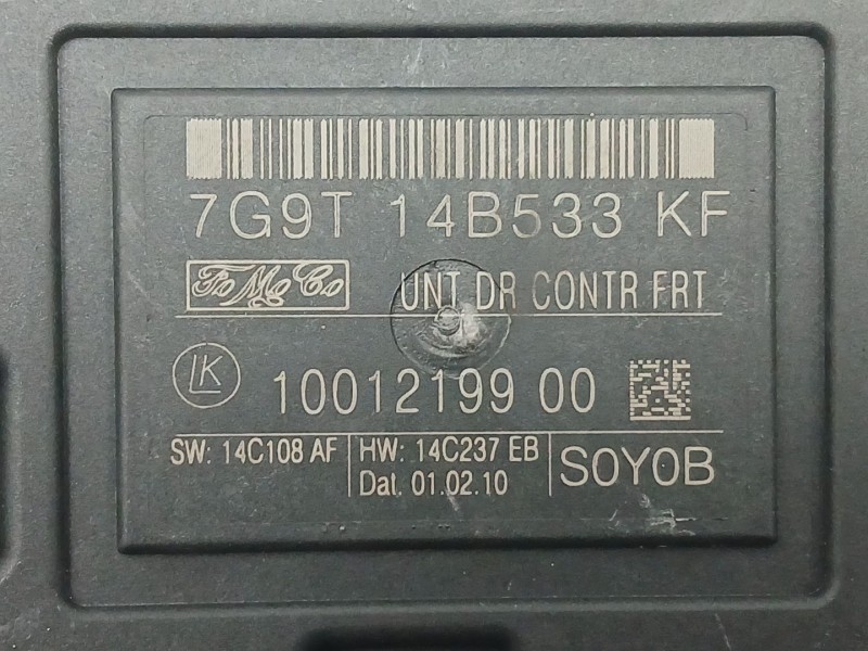 Recambio de modulo electronico para land rover freelander 2 (l359) 2.2 td4 4x4 referencia OEM IAM 7G9T14B533KF  