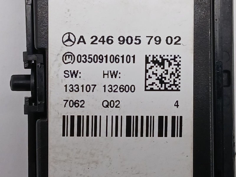 Recambio de mando multifuncion para mercedes-benz clase a (w176) a 200 cdi / d (176.008) referencia OEM IAM A2469057902 03509106