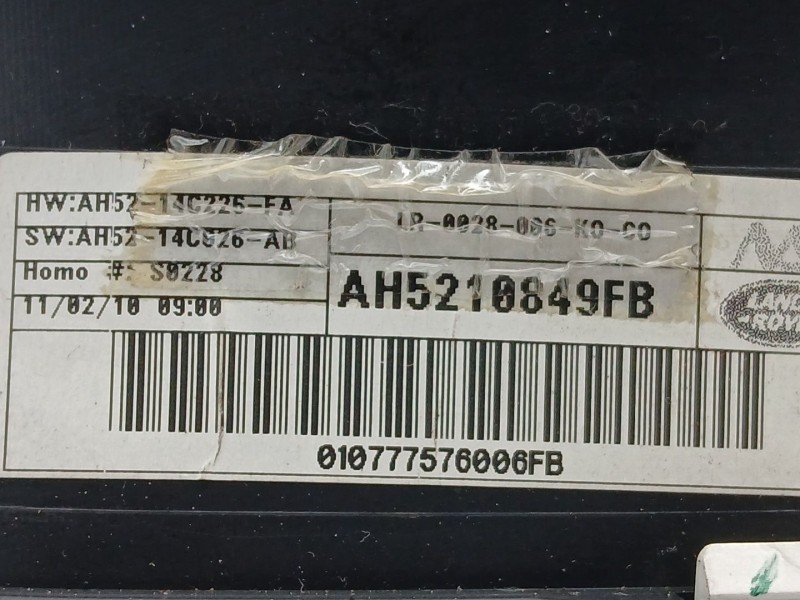 Recambio de cuadro instrumentos para land rover freelander 2 (l359) 2.2 td4 4x4 referencia OEM IAM AH5210849FB  