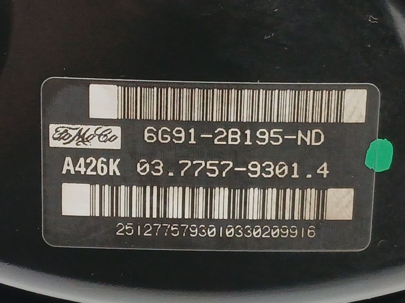 Recambio de servofreno para land rover freelander 2 (l359) 2.2 td4 4x4 referencia OEM IAM 6G912B195ND 03775793014 