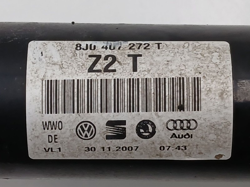 Recambio de transmision delantera derecha para audi tt (8j3) 2.0 tfsi referencia OEM IAM 8J0407272T  