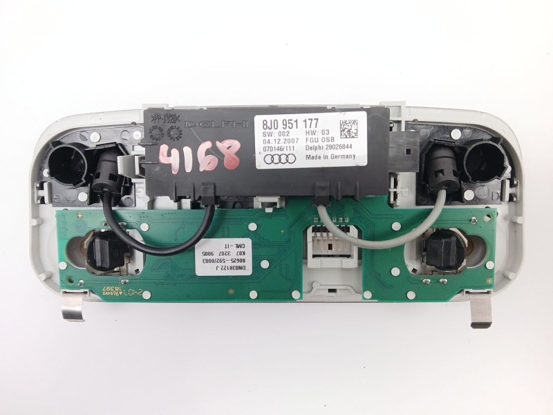 Recambio de luz interior para audi tt (8j3) 2.0 tfsi referencia OEM IAM 8J0947111B 8J0951177 