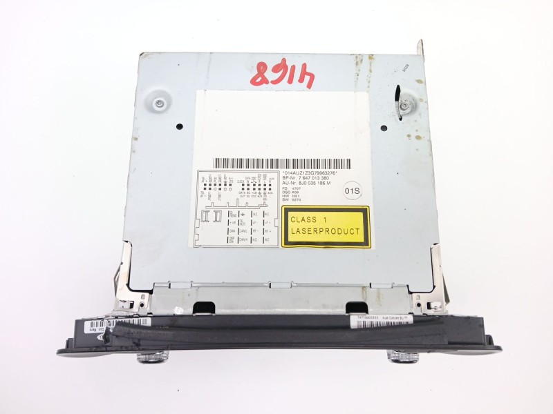 Recambio de sistema audio / cd para audi tt (8j3) 2.0 tfsi referencia OEM IAM 8J0035186M  