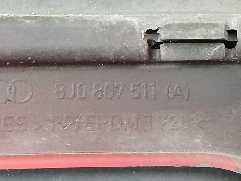 Recambio de paragolpes trasero para audi tt (8j3) 2.0 tfsi referencia OEM IAM 8J0807511A  