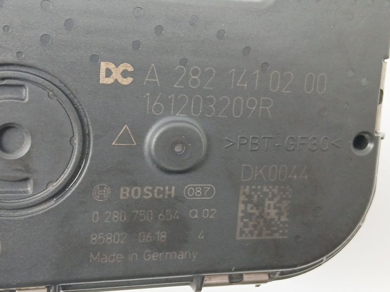 Recambio de caja mariposa para renault scenic iv grand limited referencia OEM IAM 161203209R A2821410200 0280750654