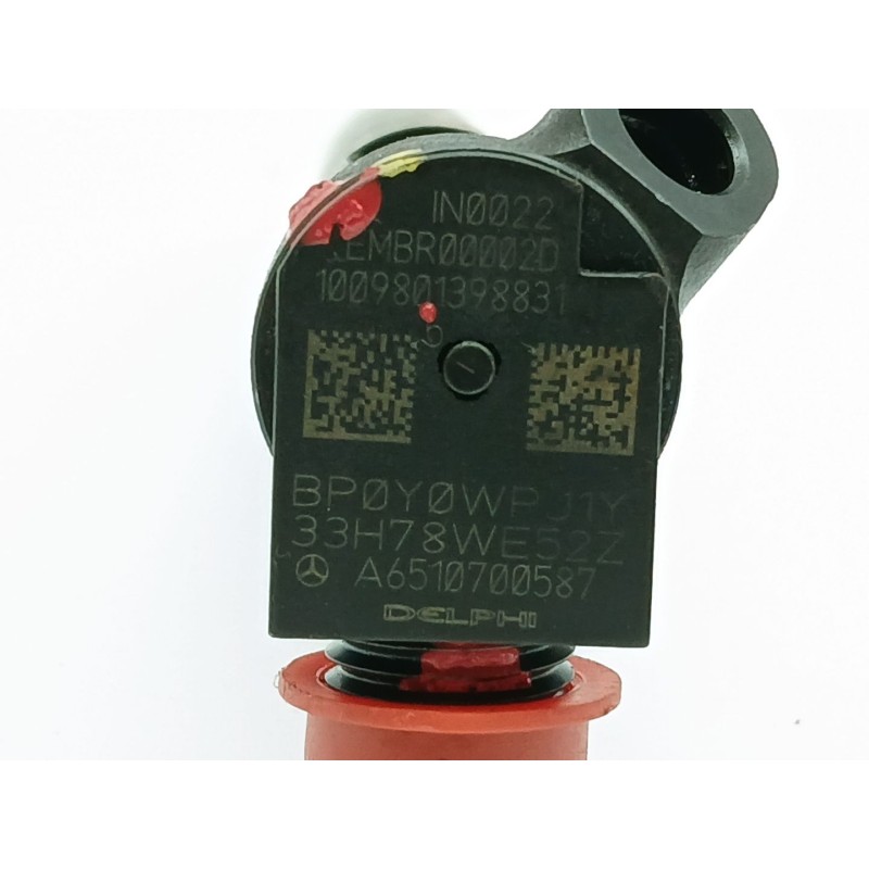 Recambio de inyector para mercedes-benz clase c (w204) berlina c 200 cdi blueefficiency (204.001) referencia OEM IAM A6510700587