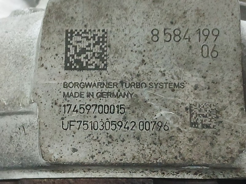 Recambio de turbocompresor para bmw x1 (f48) sdrive 18 d referencia OEM IAM 858419906 17459700015 59001107382