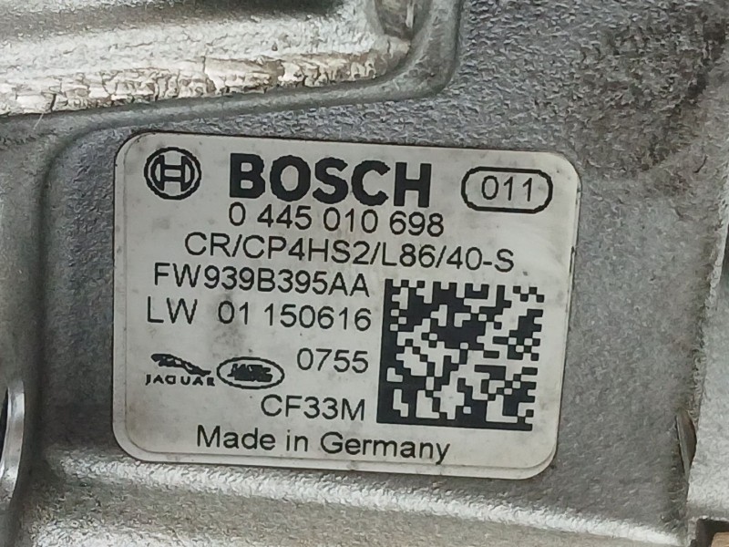 Recambio de bomba inyeccion para jaguar xf i (x250) 3.0 d referencia OEM IAM FW939B395AA 0445010698 