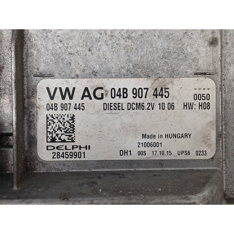 Recambio de centralita motor uce para seat ibiza iv (6j5, 6p1) 1.4 tdi referencia OEM IAM 04B907445 28459901 