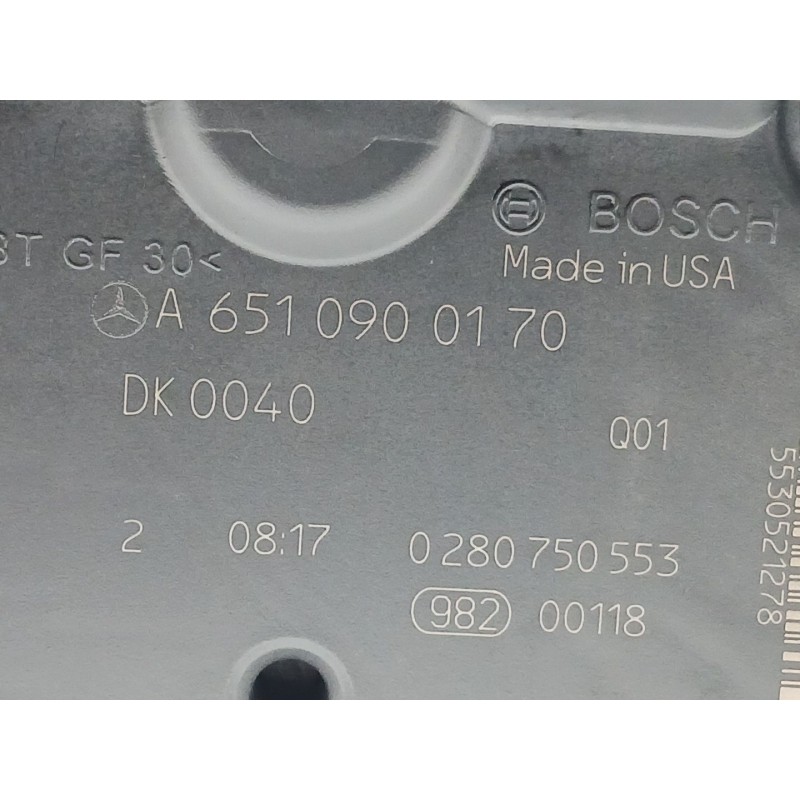 Recambio de caja mariposa para mercedes-benz clase c (w204) berlina c 200 cdi blueefficiency (204.001) referencia OEM IAM A65109