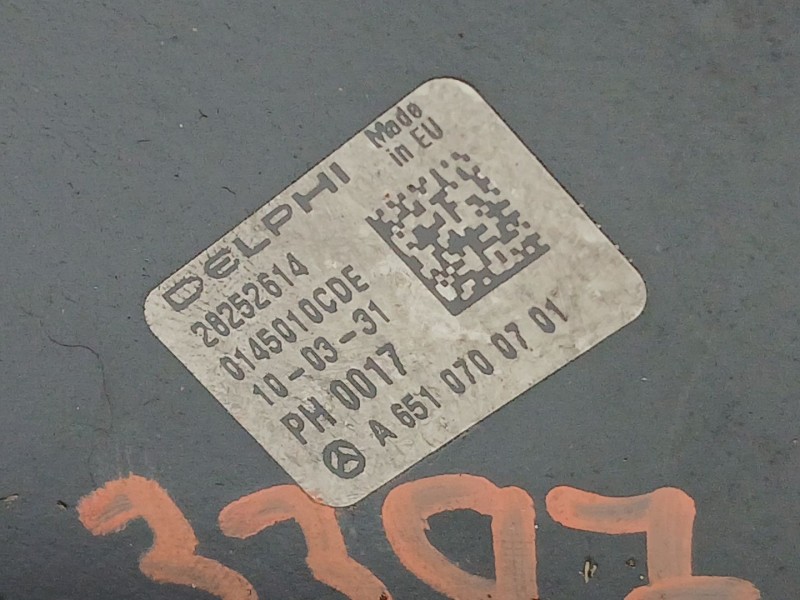 Recambio de bomba inyeccion para mercedes-benz clase c (w204) berlina c 200 cdi blueefficiency (204.001) referencia OEM IAM A651