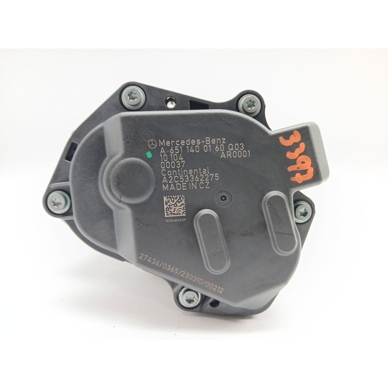 Recambio de valvula egr para mercedes-benz clase c (w204) berlina c 200 cdi blueefficiency (204.001) referencia OEM IAM A6511400